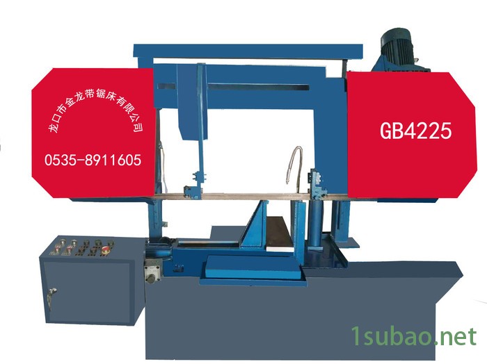 数控锯床直线导轨安装 4225龙门线轨锯床，4225龙门锯床，龙门线轨金属锯床图3