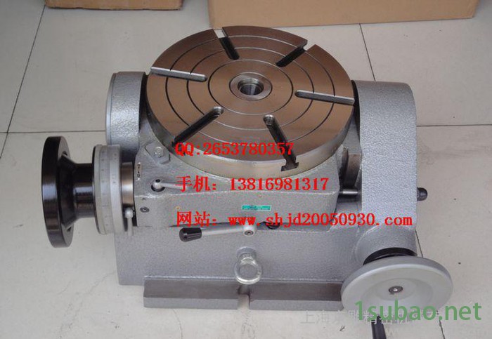 【钻床可倾回转工作台】TSK200万能倾斜分度盘 直销 质量保证图3