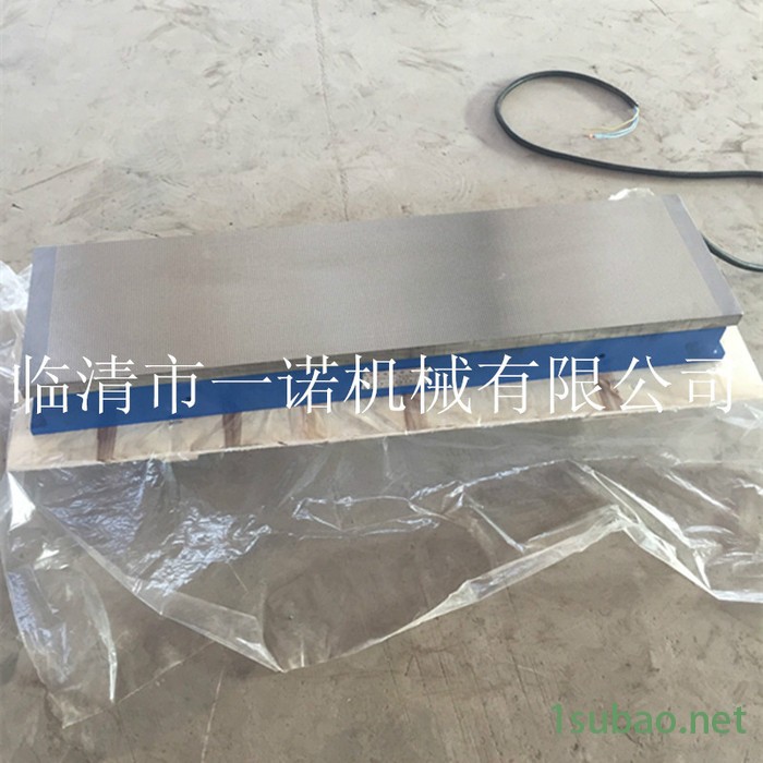 一诺机械厂家供应XM91  200*400电磁吸盘 矩形密极电磁吸盘 磨床电磁吸盘 磨床磁盘 **价廉 售后有保障图8