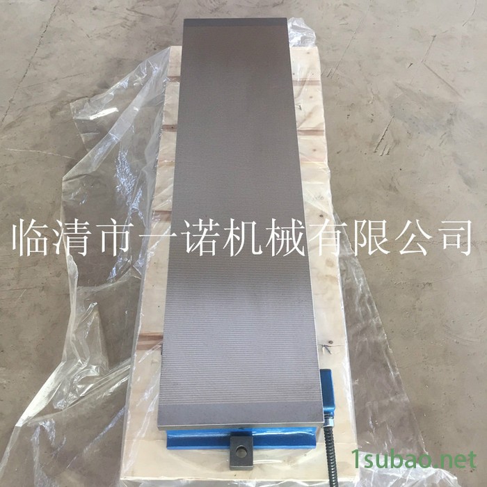 一诺机械厂家供应XM91  200*400电磁吸盘 矩形密极电磁吸盘 磨床电磁吸盘 磨床磁盘 **价廉 售后有保障图7