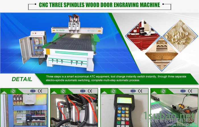多轴风冷家具制作数控木工机床数控雕刻机图2
