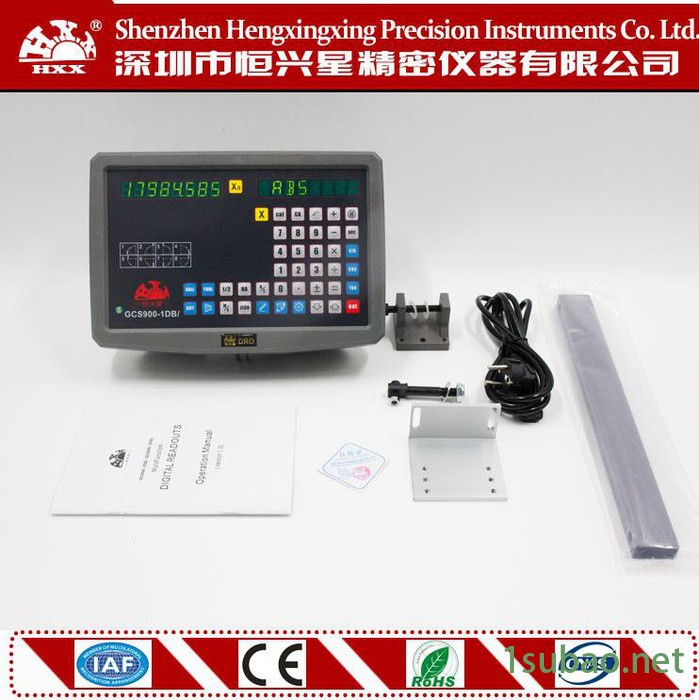 恒兴星GCS898-1液晶数字显示单轴光栅尺套装_数显电子尺全装 磨床电子尺图3