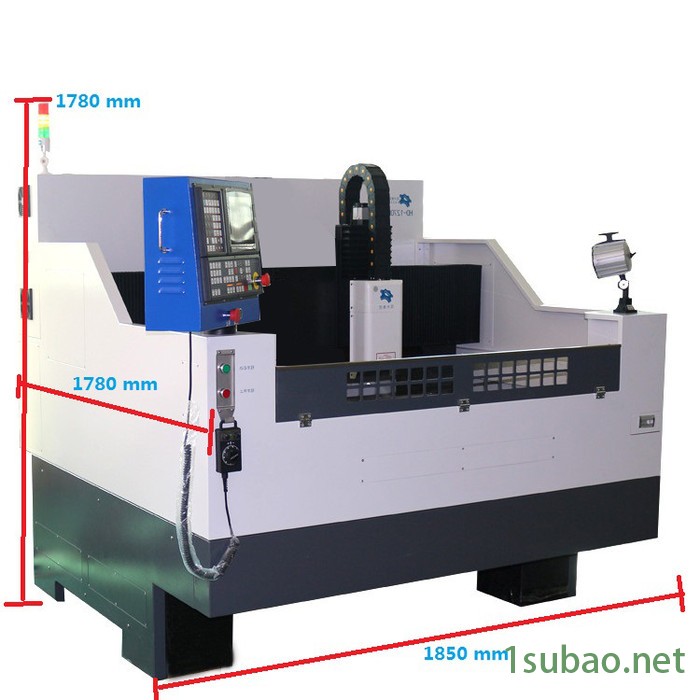 台湾数控机床1270单头 石墨治具加工 精雕机 雕铣机 五金加工 数控机床图3