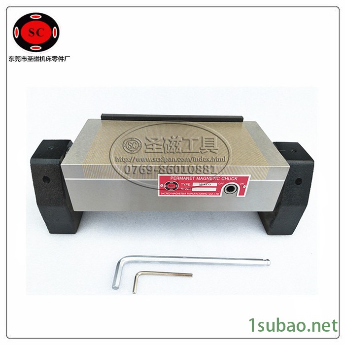 圣磁（SC）牌回转式永磁吸盘回转磁台回转旋转吸盘磨床回转正弦磁台包邮图3