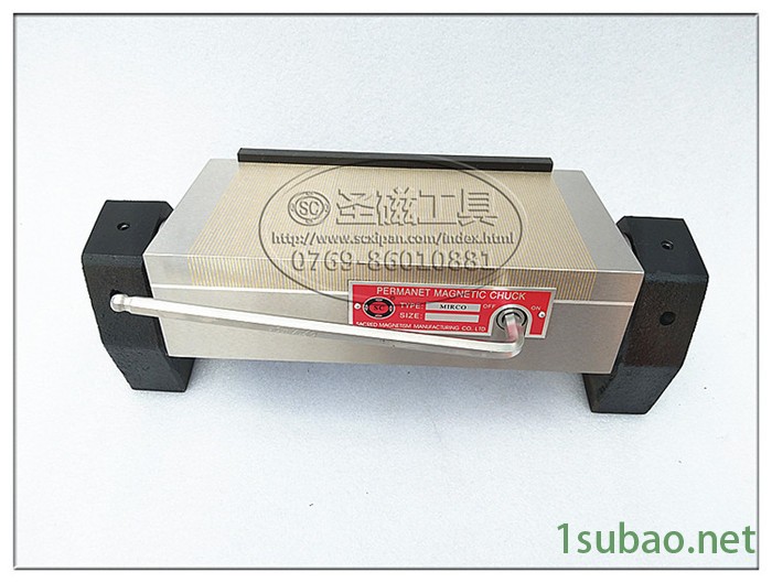 圣磁（SC）牌回转式永磁吸盘回转磁台回转旋转吸盘磨床回转正弦磁台包邮图2