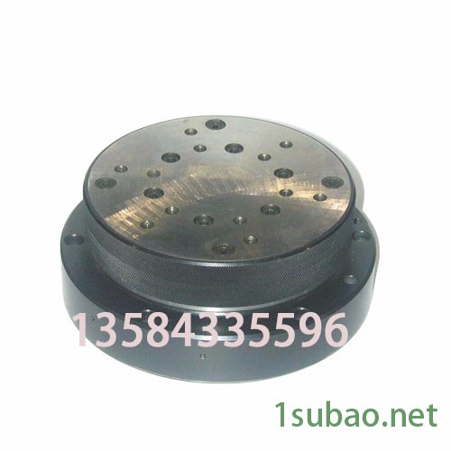 进口高精密手动回转台磨床转盘A.G.手动夹具及通孔可选图4