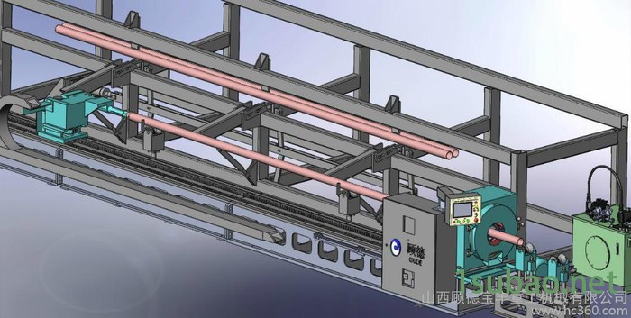供应顾德托辊管切断数控自动化专用机床图2