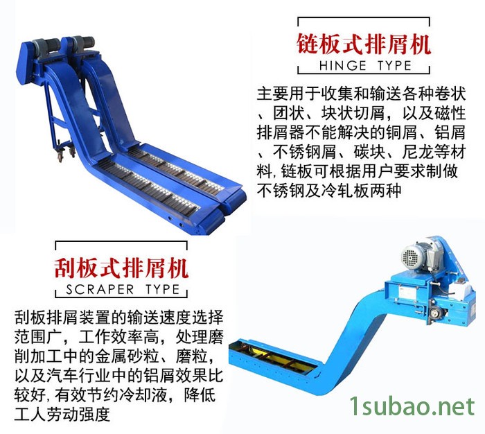 华顺 机床排屑机数控机床排屑机车床提升机链板式拍削机刮板磁性排屑器废料输送机图2