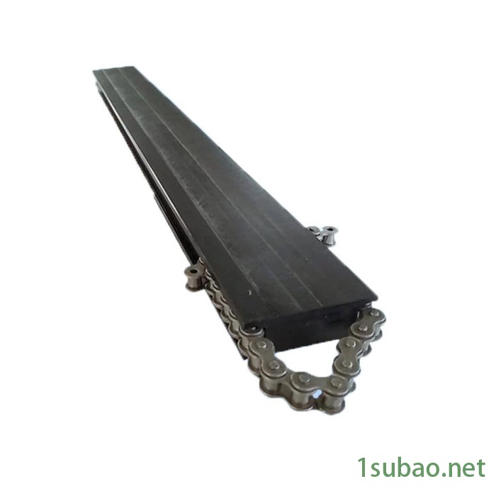 三塑果蔬加工机械链条导轨导条 塑料轨道滑块 数控机床耐磨链条导轨图2