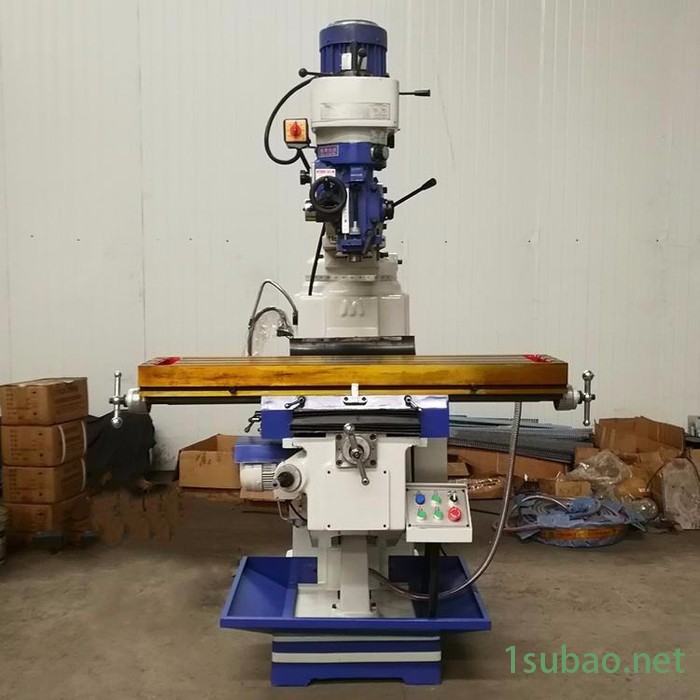 山东马扎克数控机床X6325摇臂铣床 台湾炮塔铣头 威展机床 送货上门图2