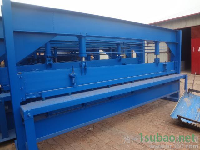 供应沧州众德四米折弯机剪板机,四米液压剪板机图2