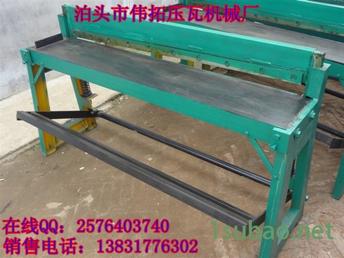 供应伟拓折弯机、脚踏剪板机泊头专营13831776302图3