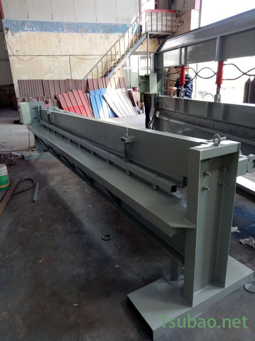 昌宇压瓦机厂4米折弯机   液压剪板机   压瓦机配件折弯机图4