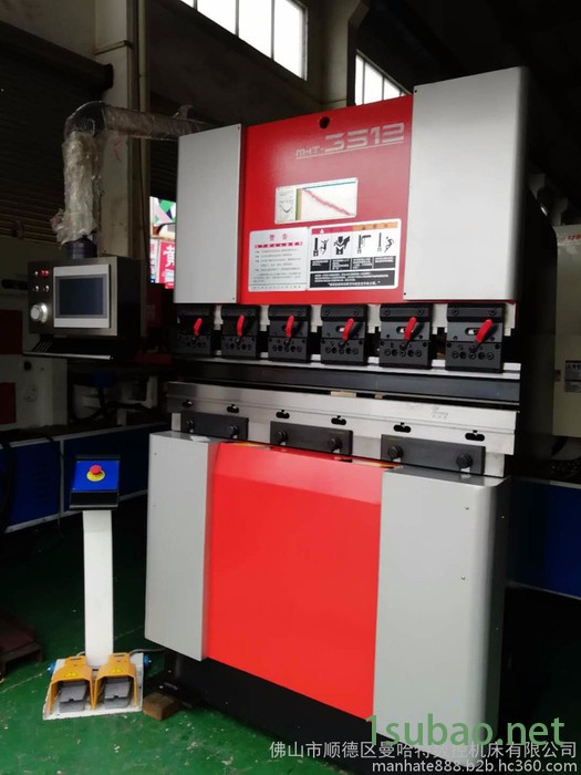 折弯机 电液伺服折弯机 剪板机 小型手动双机联动数控折弯机厂销图2