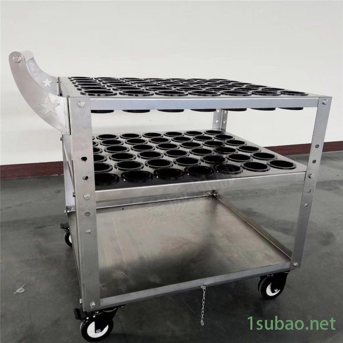 工业刀具车 三层移动刀具车 三层刀具小推车  用于工厂车间刀具收纳图2