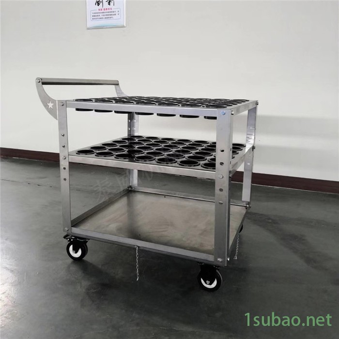 工业刀具车 三层移动刀具车 三层刀具小推车  用于工厂车间刀具收纳图3