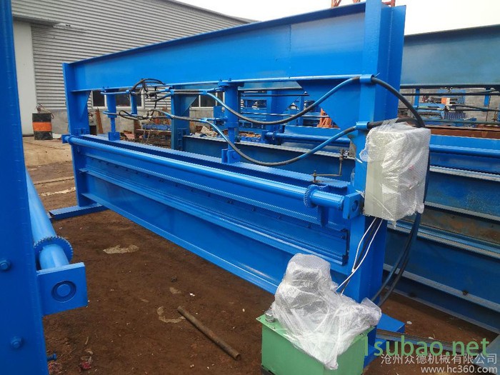 供应沧州众德四米液压折弯机剪板机,四米液压折弯机图2