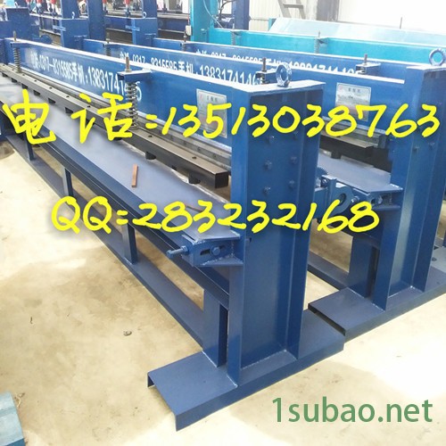 彩钢专用液压折弯机剪板机 数控折弯机剪板机 各种彩钢墙面板屋面板成型设备 泡沫岩棉夹心复合板设备图2