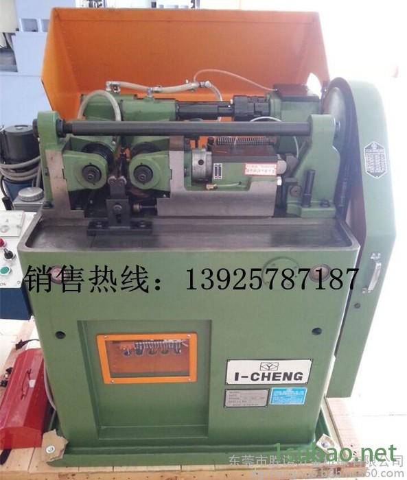 螺纹加工机床 原装台湾镒全精密滚丝机 风扇轴专用滚牙机 马达轴芯专用滚丝机图4