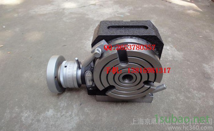 【插床分度盘】HV-4寸横立两用分度盘，等分分度盘，小型轻巧分度图3