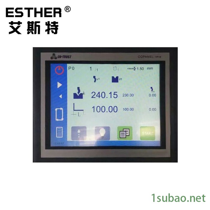 艾斯特TP10型数控系统剪板折弯机数显系统套装伺服电机控制器企业供应商图2