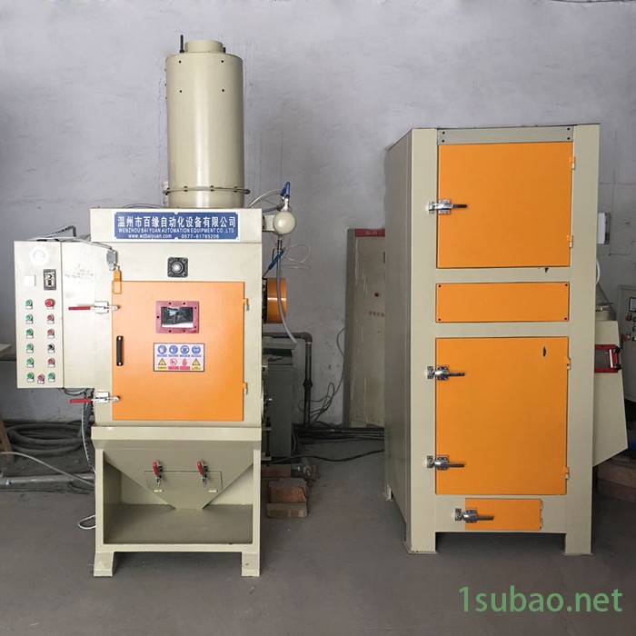 百缘硬质合金刀具喷砂机 南京模具喷砂机 木工刀具钝化喷砂机图2