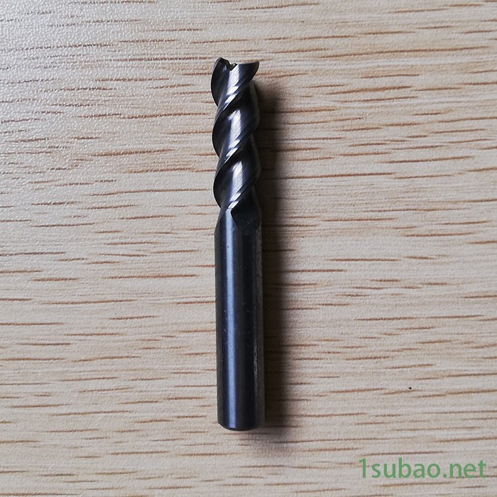 乾川 45-50°三刃铣刀 数控铣刀 钨钢数控硬质合金刀具 标长加长图2