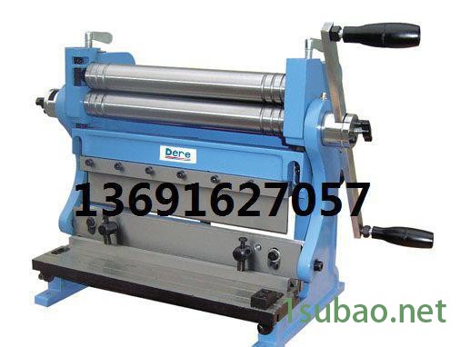 小型610卷板机 折弯机 剪板机三合一机床 多功能手动机床图2