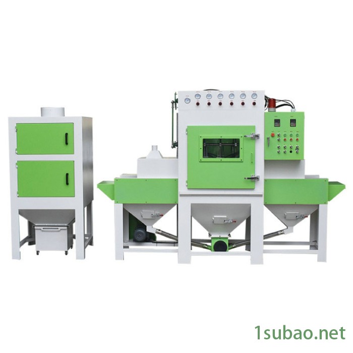 刀具自动喷砂机 自动小型喷砂机 输送式喷沙机厂家图3