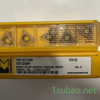 肯纳车削刀片TCMT110204LF KC5010美国肯纳刀具代理图7