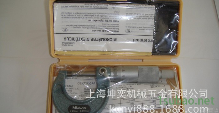 正宗日本三丰量具0-25外径千分尺103-129 0.001￥350.00图3