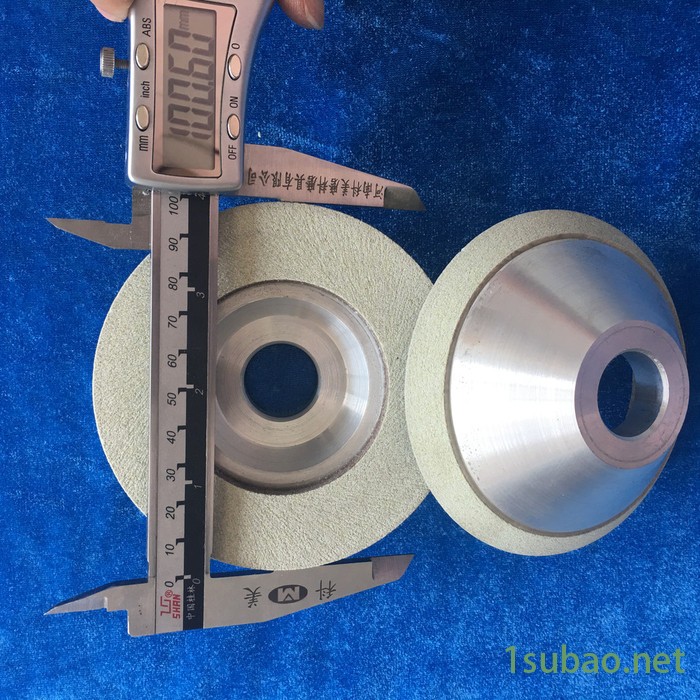 科美牌  150直径 陶瓷CBN碗型砂轮 精磨研磨陶瓷砂轮 PCD刀具专用  陶瓷金刚石砂轮图4