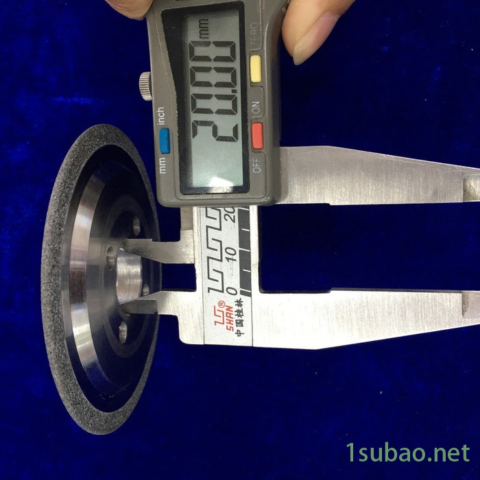 科美牌 内圆磨陶瓷CBN砂轮 125直径双斜边 陶瓷cbn砂轮 陶瓷金刚石砂轮  PCD刀具专用图3