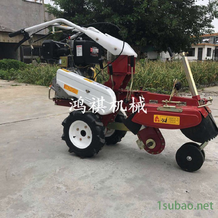 柴油开沟机价格 T汽油柴油电启动开沟机 配套开沟刀具开沟机图5