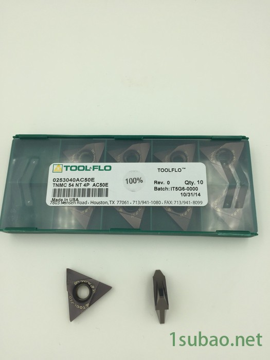 TOOLFLO 螺纹梳齿刀 螺纹槽刀 车刀 进口螺纹刀具图7