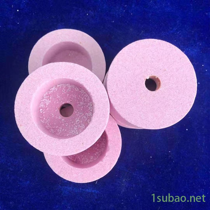 陶瓷杯型砂轮 粉色刚玉砂轮 刃磨刀具砂轮 不粘刀不糊砂轮 磨削效率高图2