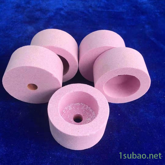 陶瓷杯型砂轮 粉色刚玉砂轮 刃磨刀具砂轮 不粘刀不糊砂轮 磨削效率高图3