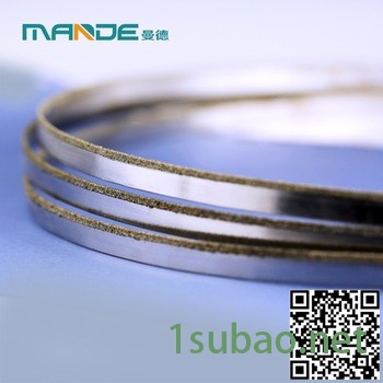 曼德MD9318金刚石工具 推台锯带锯条不锈钢硬质机用cnc刀具 金刚石无焊口五金配件电动配件图3