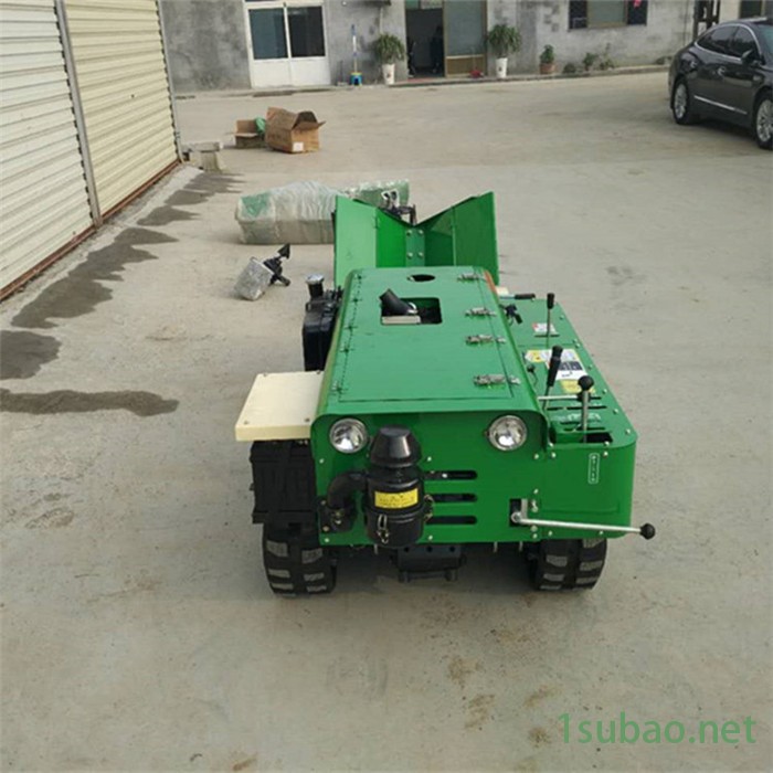 蓝莓园开沟机 五大刀具的履带式耕地机富兴 适合山地作业的挖沟施肥机图4