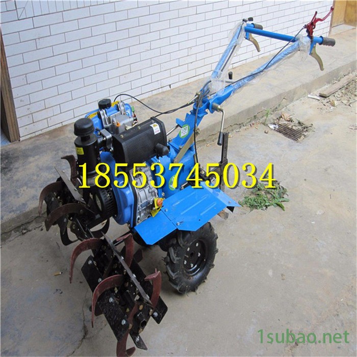 多功能柴油微耕机 免费送旋耕刀具大马力旋耕机 手扶好似松土旋耕除草微耕机图3