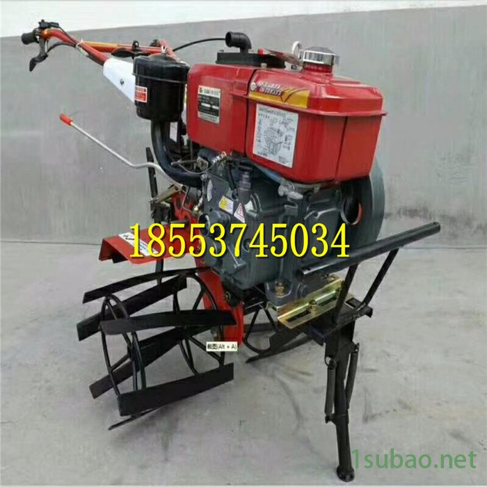 多功能柴油微耕机 免费送旋耕刀具大马力旋耕机 手扶好似松土旋耕除草微耕机图7
