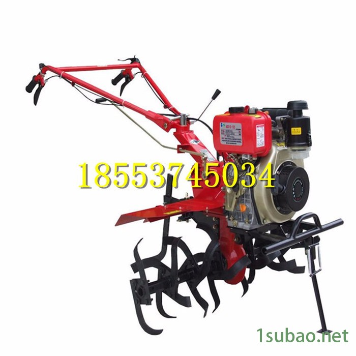 多功能柴油微耕机 免费送旋耕刀具大马力旋耕机 手扶好似松土旋耕除草微耕机图2