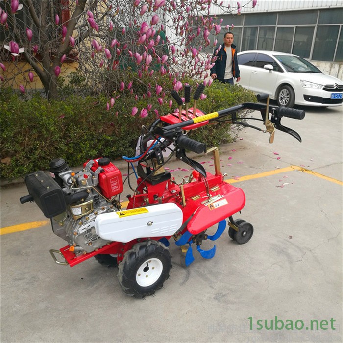 佳鑫操作方便烟草微型开沟机 可装配多种刀具的柴油微耕机 手把可360度旋转田园管理机厂家图2