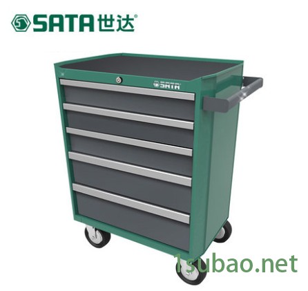 Sata/世达95121 多功能汽修汽保工具车手推车刀具车周转车工具柜零件柜95121 95123 世达工具车图3