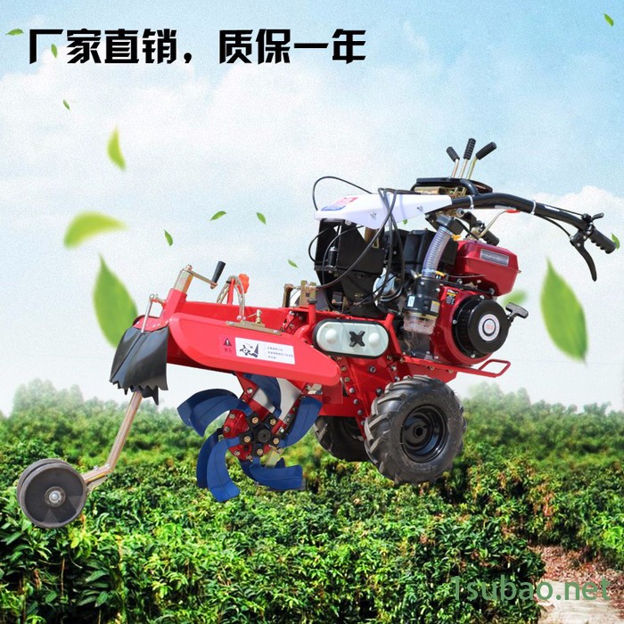多功能田园管理机 启航柴油汽油微耕机 山东开沟机刀具培土机图4
