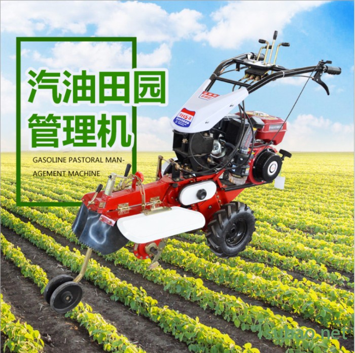 多功能田园管理机 启航柴油汽油微耕机 山东开沟机刀具培土机图6