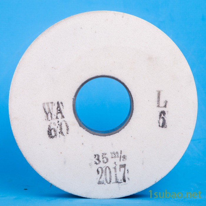 白刚玉平口砂轮 砂轮陶瓷白刚玉 刃磨刀具白刚玉砂轮250*25*75图2