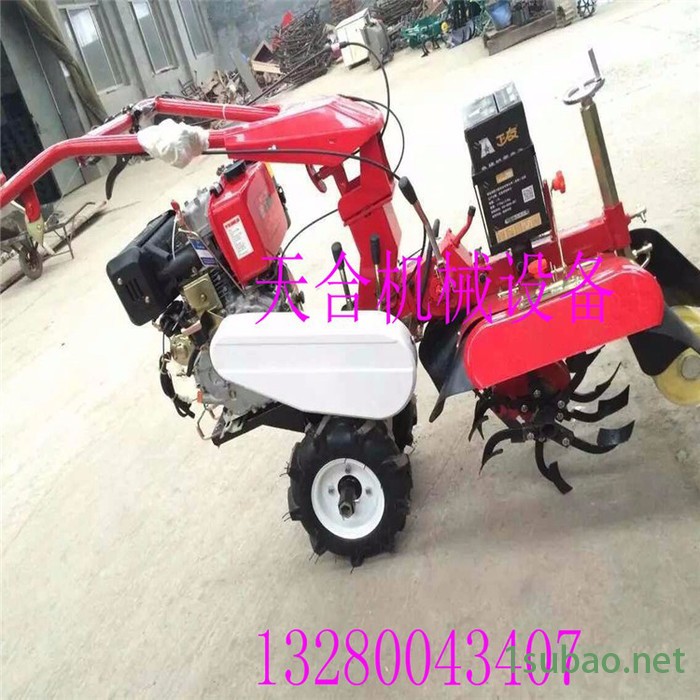 含多种刀具的田园管理机厂家 汽油多功能田园管理机 **蔬菜种植开沟培土起垄机图7