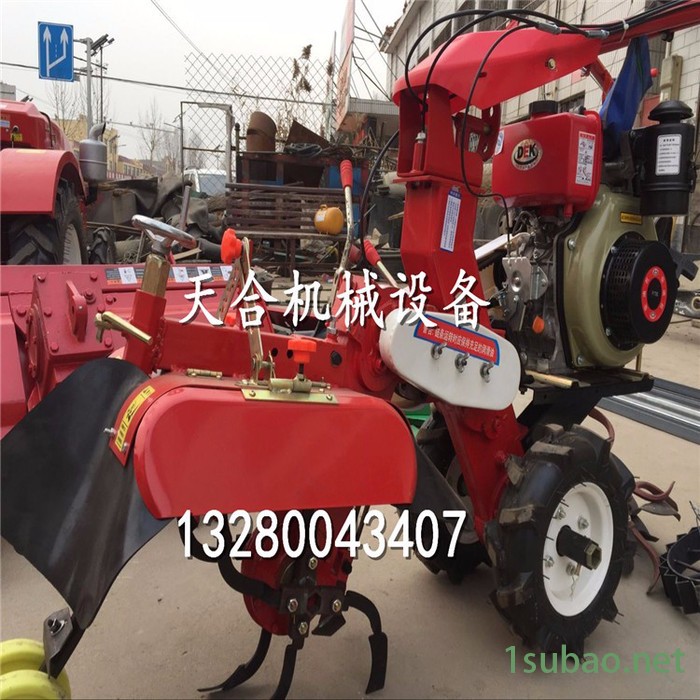 含多种刀具的田园管理机厂家 汽油多功能田园管理机 **蔬菜种植开沟培土起垄机图2