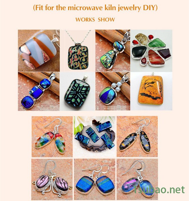 乐铭鑫1707022D DIY工具微波窑炉配件金刚石刀具模板拼接机大小窑炉盖/窑炉底 陶瓷纤维底盖饰品窑炉图4